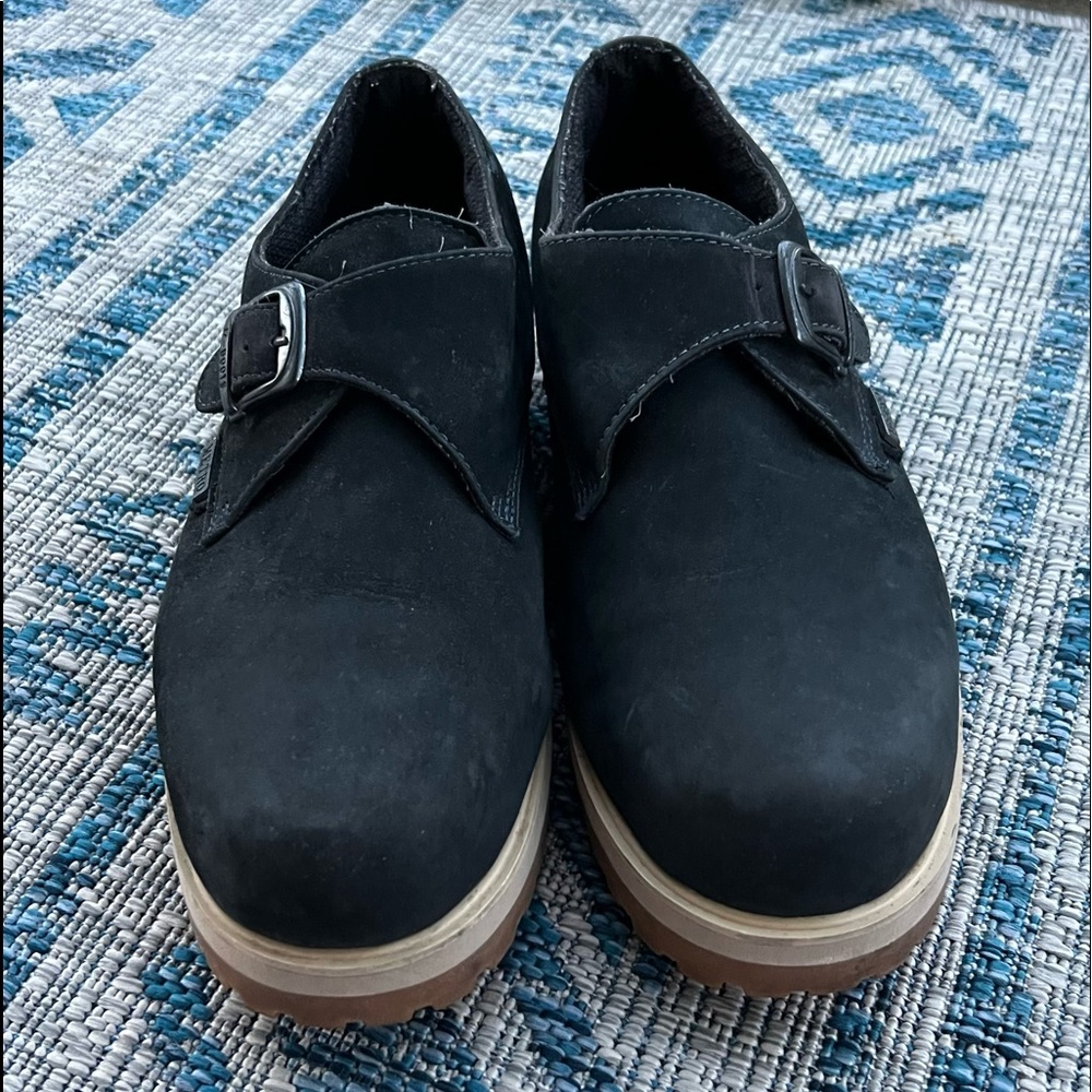Buffalino Men's Black Suede Shoes Sz 12
Good Condition